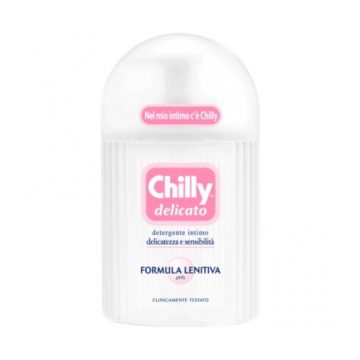 Dung dịch vệ sinh phụ nữ Chilly Delicato hồng
