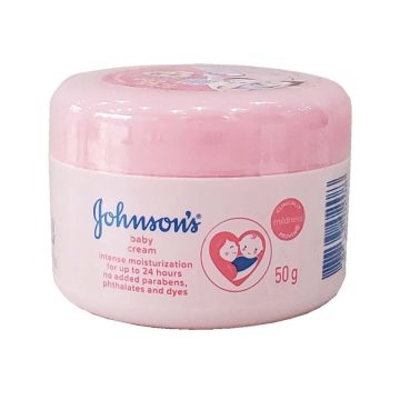 Kem dưỡng Johnson's baby cream hồng 50g