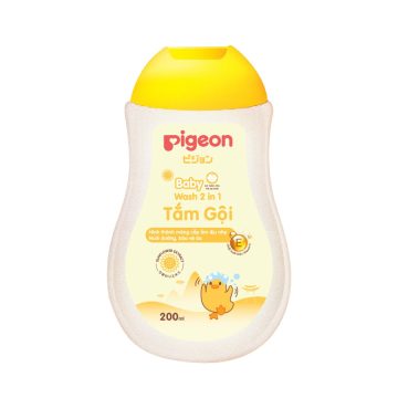 Tắm gội Pigeon 2in1 Sunflower 200ml