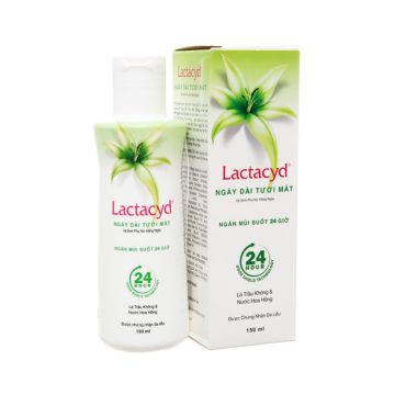 Dung dịch vệ sinh phụ nữ Lactacyd trầu không 150ml