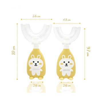 BCĐR trẻ em Silicon chữ U GB-baby thỏ size 1 đến 5 tuổi