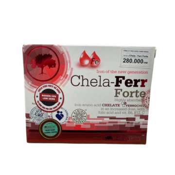 Sắt hữu cơ Chela-Ferr Forte