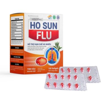 SUN- Ho sun flu ( Hộp 100 viên)