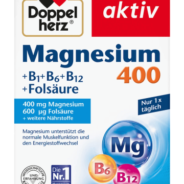 Doppel Herz Magnesium + Calcium+ D3