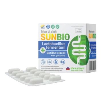 SUN-SUNBIO ( Hộp 10 vỉ x 10 viên)