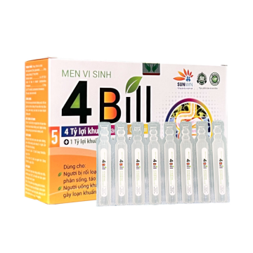 Sun - Men 4 tỷ lợi khuẩn ( hộp 2 vỉ x 5 ống)