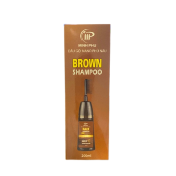 Dầu gội phủ nâu Brown shampoo MP 200ml