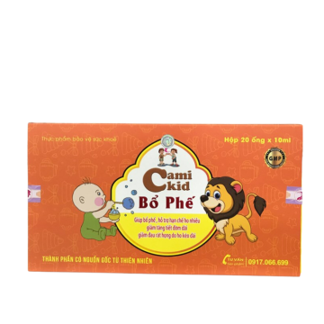 (CHC-CQC) Camikid Bổ phế ( Hộp 20 ống)