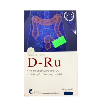 Men D-RU - Hộp 3 vỉ