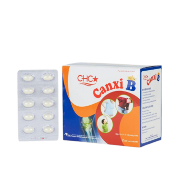 CHC Canxi B (  Hộp 10 vỉ x 10 viên)
