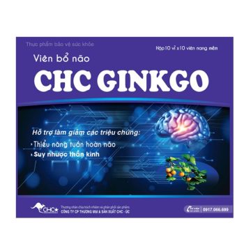 CHC Ginkgo ( Hộp 10 vỉ x 10 viên)
