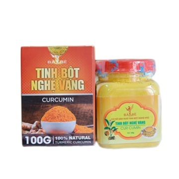 Tinh bột nghệ vàng Bà Bé 100g