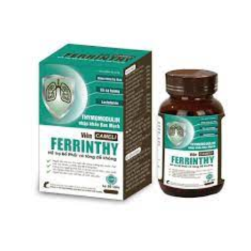 (CHC-CQC) Cốm bổ phổi Cameli Ferrinthy ( Hộp 12 gói)