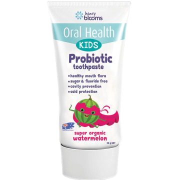 Kem đánh răng trẻ em Probiotic dưa hấu siêu hữu cơ