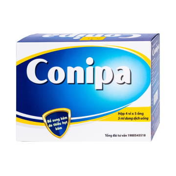 Conipa 5ml (Kẽm gluconat) - Hộp 4 vỉ