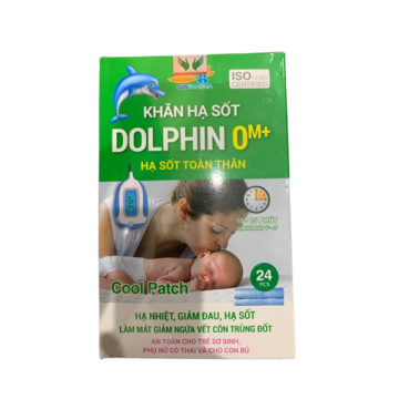 khăn hạ sốt DOLPHIN 0M+