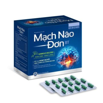 Mạch Não Đơn BT Medicare ( hộp 10 vỉ x 10 viên)
