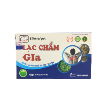 Lạc chẩm gia Viên vai gáy ( Hộp 3 vỉ )