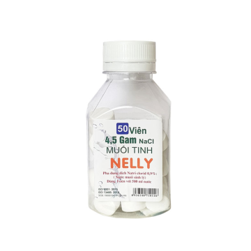 Viên muối tinh Nelly (Lọ 50 viên)