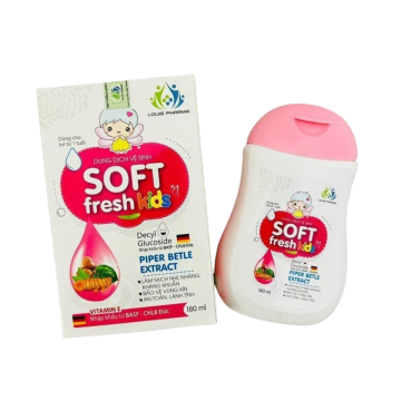 Dung dịch vệ sinh SOFT FRESH KIDS Dạng Gel 180ML